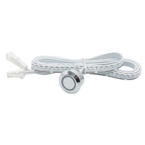 Dimmable Tactile Sensor Switch for Closet & Cabinet - Silver Controller - 1