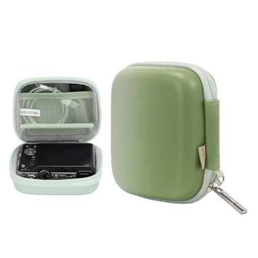 Cwatcun H45 Mini Digital Camera Bag - Green, Waterproof Hard Shell - 1