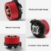 Large Yellow Outdoor Camping Gas Cylinder Adapter Stove Connector - 4