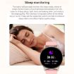 Bluetooth Talk Smartwatch - Heart Rate/BP/Oxygen/Sleep Monitor (Blue) - 7