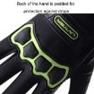 LANYIER Red Motorcycle Riding Gloves Men Velvet Warm Touch Screen  - 6