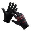 LANYIER Gray Motorcycle Riding Gloves Men Velvet Warm Touch Screen 70 - 3