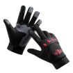 LANYIER Red Men's Motorcycle Gloves - Warm, Windproof, Waterproof, Touch Screen - 3