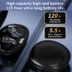 Open Comfortable Hanging Ear OWS Bluetooth Earphones - White - 4