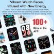 Sports Smart Watch 2.06" AMOLED Screen Bluetooth Talking (White) - 3
