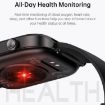 Pink Bluetooth Smart Watch - Large Screen, Heart Rate & Oxygen Monitor, Multi-Sport - 8