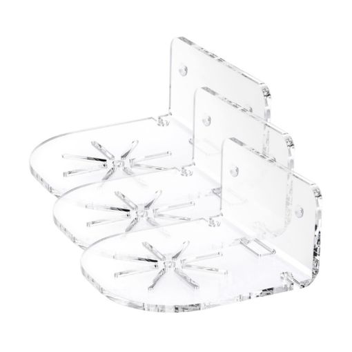 3pcs Acrylic Wall Mount Bracket for Baby Monitor/Camera/Speaker YX135 - 1