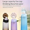 700ml Tritan Sports Water Bottle - Leak-proof, BPA Free, with Straw (Blue) - 5