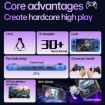 RG50XX Retro Handheld Console - 5" Screen, Linux, 15000+ Games, Black - 3