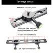 Double Camera Bracket Arca Swiss Quick Release Plate with Movable Base - 5