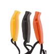 Dual-Frequency Outdoor Survival Whistle with Lanyard - Orange - 2