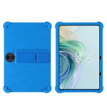 TCL TAB 11 Gen 2 Shockproof Silicone Tablet Case with Holder - Blue - 1