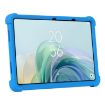 TCL TAB 11 FE Shockproof Silicone Tablet Case with Holder - Rose Red - 2
