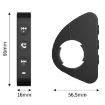 Q15 Motorcycle Bluetooth Handlebar Remote Controller - Black - 3