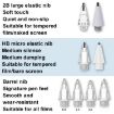 Huawei M-Pencil 2/3 Replacement Nibs, 2H Gray, Mute Damping Anti-slip - 7