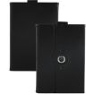 UMIDIGI G1 Tab 10-11" Universal 360 Rotation Leather Case Black - 2