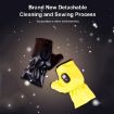USB Charging Heated Gloves for Skiing & Motorcycle Cycling - Yellow - 7