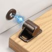 Gold Magnetic Suction Bumper Ball Adhesive Cabinet Door Coupler - 2