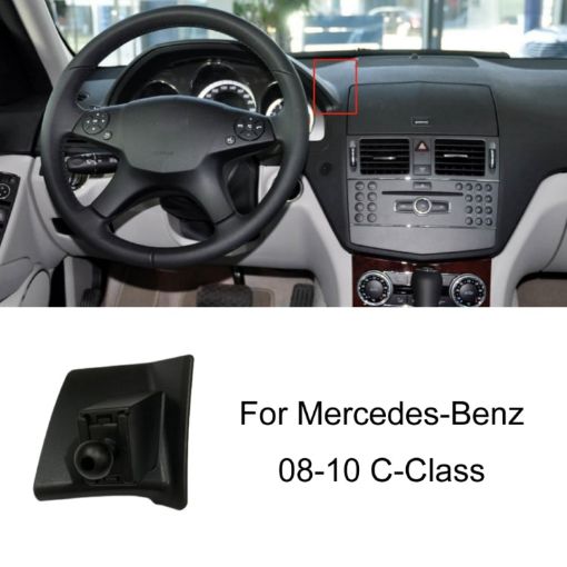 Mercedes-Benz C-Class 08-10 Phone Holder Air Outlet Base - 1