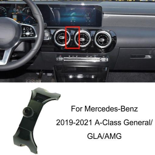 Mercedes-Benz Phone Holder Air Outlet Base for 19-21 A-Class/GLA/AMG - 1