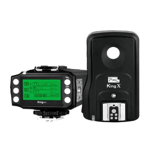 Nikon Pixel King Pro Wireless Radio Flash TTL Transmitter & Receiver - 1