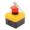 Elevator Pit Platform Emergency Stop Switch w/ Box + Key (NO/NC) - 2