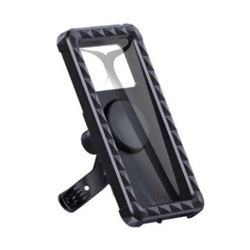 Waterproof Bicycle Phone Bracket - Fixed Rotatable Rearview Mirror Model - 1