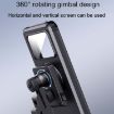 Waterproof Bicycle Phone Bracket - Fixed Rotatable Rearview Mirror Model - 8