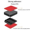 Universal Car ETC Device Slide Bracket - Removable, Black - 5
