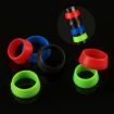 10pcs Red Waterproof Dustproof Bike Seatpost Covers 25-30mm - 2