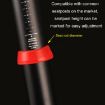 10pcs Red Waterproof Dustproof Bike Seatpost Covers 25-30mm - 6