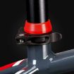 10pcs Red Waterproof Dustproof Bike Seatpost Covers for 30-35mm - 7
