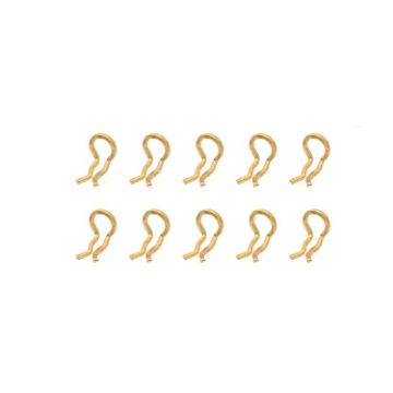 Titanium Alloy Mountain Bike Retaining Spring - Gold Steel Circlip - 1