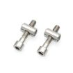 Titanium Alloy Bicycle Seat Post Locking Screws M6x30 - Color: Titanium - 1