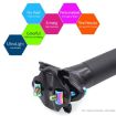 Titanium Alloy Bicycle Seat Post Locking Screws M6x35 - Color: Titanium - 4