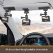 Panoramic Sports Camera Car Sun Visor Bracket Vehicle Mount Base - 8