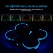 DJI Neo Luminous Stickers Night Glow Cool Film - Red - 6