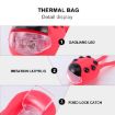 Ladybug LED Bicycle Headlight - Blue Shell, White Light, Silicone - 4