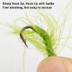 3pcs Cordset Imitation Aquatic Grass Fishing Hooks Set (8#) - 4
