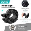 Hidden Bicycle Bell Holder for AirTag - Anti-Theft Aluminum Horn - 6