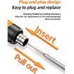 USB Digital Display Soldering Iron Set, 5-Speed Temp Adjustable, Gray - 6