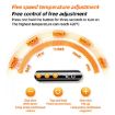 USB Digital Display Soldering Iron Set, 5-Speed Temp, 3 Heads, Gray - 8