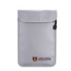 Fireproof Document Bag with Double Zipper Pockets - 10.6x6.9 Inch Pouch - 2