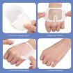 Transparent Waterproof Adhesive Bandages 10pcs Pack 6x7cm Clear Dressing - 7