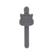 Gray Silicone Magnetic Bookmark - Page Turning Reading Tool - 1