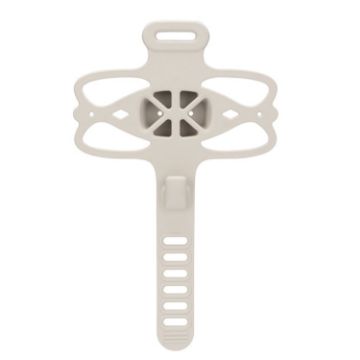 GUB P9 Beige Dragonfly Shape Silicone Bicycle Phone Holder - 1