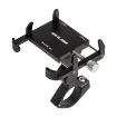 GUB PLUS21 Bike & Motorcycle Phone Holder 360 Rotating Mount Black - 1