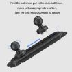 SUV Car Central Control Bracket Base Slider, Screw Rail Base - 4