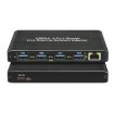 USB3.0 4-Port Gigabit Network Adapter Router - Plug & Play (Black) - 2