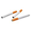 78mm 3pcs Aluminum Alloy Cigarette Shape Mini Metal Pipe Smoking Accessory - 2